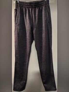 Men's under Armour Casual Elastic Waist Lounge/Athletic Pants - Charcoal Size M